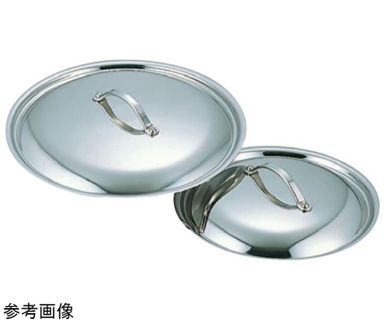シモリュウ プロシードⅡ 深型・浅型鍋専用蓋 20cm用 413(20cm) 1個（ご注文単位1個）【直送品】