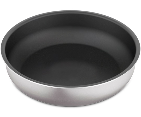 アイリスオーヤマ ダイヤモンドグレイス フライパン26cm シルバー DG-S26F 1個(ご注文単位1個)【直送品】