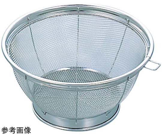 ミネックスメタル 18-8 金ざる(引掛リング付)19cm 19cm 1個（ご注文単位1個）【直送品】