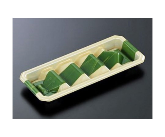 中央化学 寿司容器 HSにぎり 5DAN 笹緒GN-BK 身 1200枚 129585 1ケース(ご注文単位1ケース)【直送品】