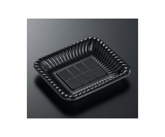 中央化学 オードブル容器 PDプレート K20-17 黒内 身 1200枚 274423 1ケース(ご注文単位1ケース)【直送品】