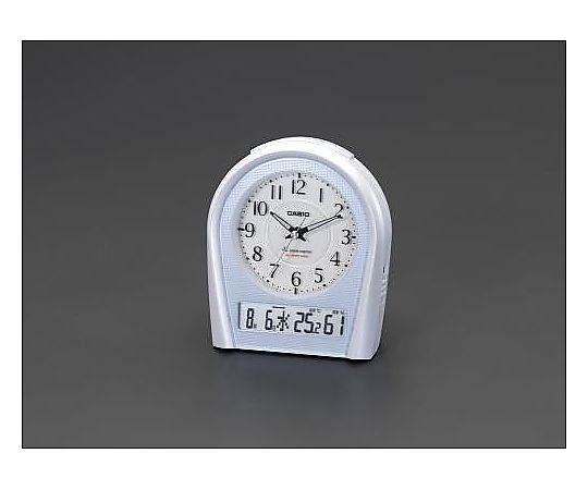 エスコ 146x125x 92mm [電波]置時計 EA798CA-91A 1個(ご注文単位1個)【直送品】