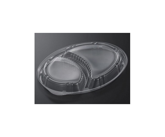 中央化学 カレー容器 SDビストロ M24-18仕切 蓋 450枚 917724 1ケース(ご注文単位1ケース)【直送品】