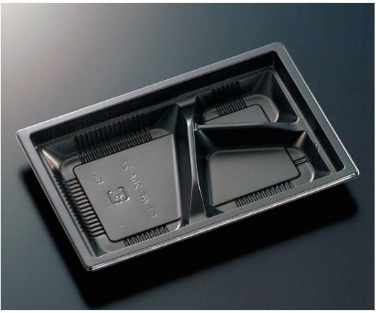 中央化学 弁当容器 CT WF-20A-27 BK 身 600枚 216804 1ケース(ご注文単位1ケース)【直送品】