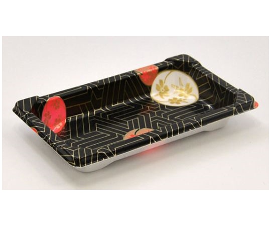 中央化学 寿司容器 CF寿司容器L 0.2 華紋 身 1800枚 133611 1ケース(ご注文単位1ケース)【直送品】