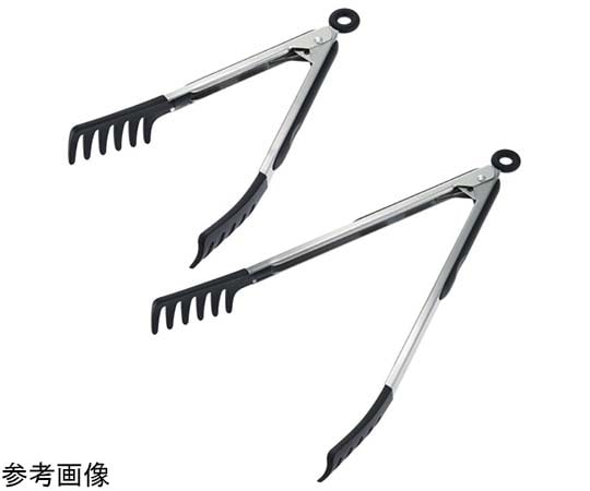 青芳 シリコン パスタトング BK 578694 1個（ご注文単位1個）【直送品】