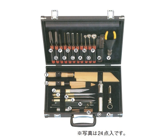 青木刃物 むき物セット 09331 15点入 1個（ご注文単位1個）【直送品】