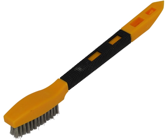 SUN UP スクレパー付Gブラシ ハンディー ステンレス  1個（ご注文単位1個）【直送品】