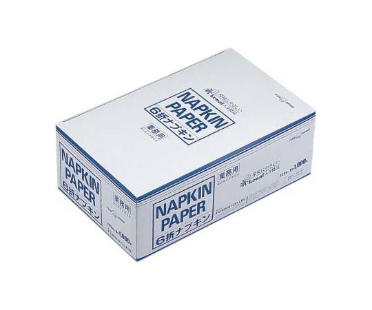 尚美堂 6折ナプキン 箱入 1000枚×10箱入 005500 1ケース（ご注文単位1ケース）【直送品】
