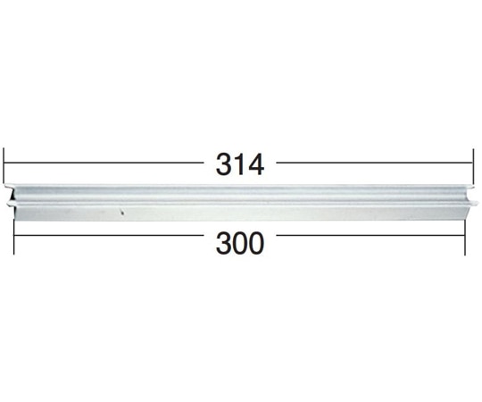 スギコ産業 18-8 ホテルパン用アダプターバー 314mm SH-2088 1個（ご注文単位1個）【直送品】
