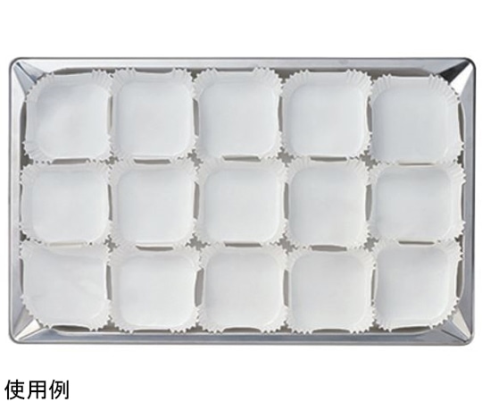 マイン ホテルパン用フードケース スチコン対応(1500枚入)140×140×27mm M34-112 1個（ご注文単位1個）【直送品】