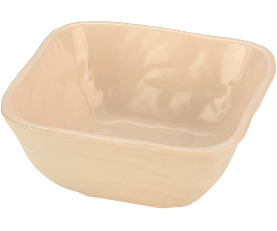 福井クラフト 角小鉢 粉引汚染防止加工 φ100mm 50021890 1個（ご注文単位1個）【直送品】