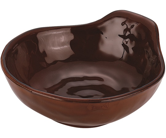 福井クラフト 呑水小鉢 アメ釉塗 50021945 1個（ご注文単位1個）【直送品】