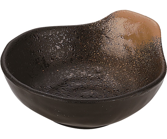 福井クラフト 呑水小鉢 金吹茶タタキ塗 50021955 1個（ご注文単位1個）【直送品】