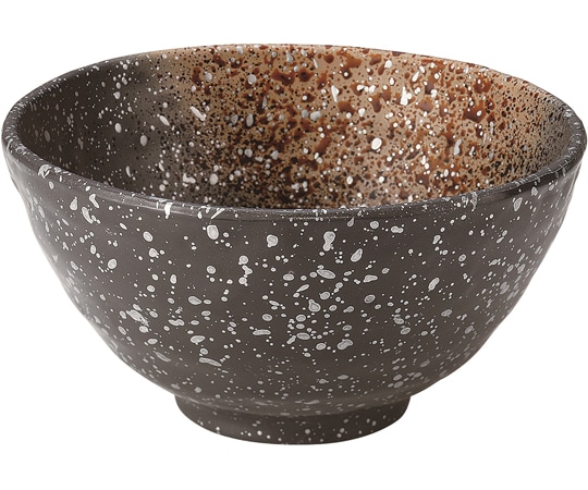 福井クラフト 深小鉢 焼き締め塗 φ118mm 50021925 1個（ご注文単位1個）【直送品】