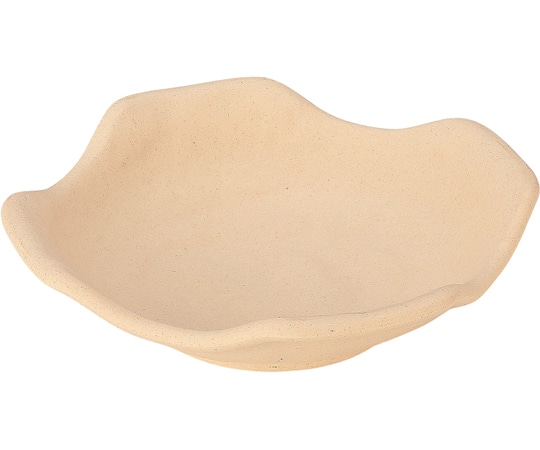 福井クラフト 隅切角鉢 粉引(汚染防止加工塗) φ130mm 50021965 1個（ご注文単位1個）【直送品】