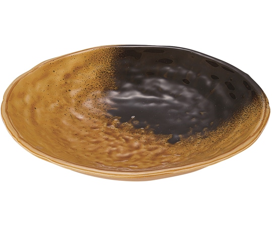 福井クラフト 丸皿 黄瀬戸塗 φ130mm 50022020 1個（ご注文単位1個）【直送品】