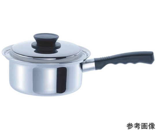 ウルシヤマ金属工業 エテルナ 片手深型鍋 2.4L 18cm 1個（ご注文単位1個）【直送品】