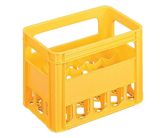 サンコー(三甲) ボトルクレート #900 イエロー 20440000YE201 1個(ご注文単位1個)【直送品】