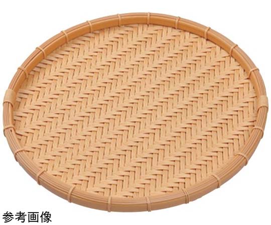 AJIRO 丸型浅ざる 40型 RT-400-AJ(40型) 1個（ご注文単位1個）【直送品】