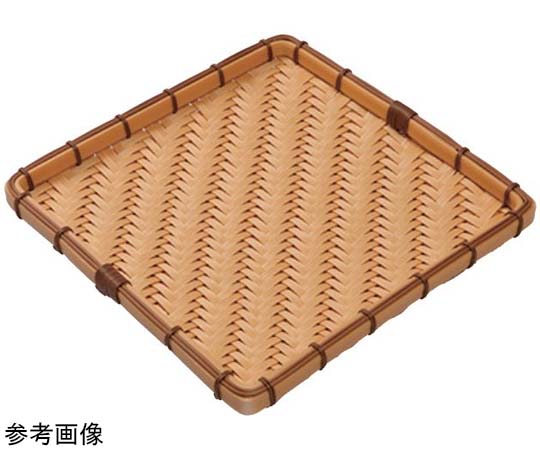 AJIRO 角型浅ざる 30型 OT-300-AJ(30型) 1個（ご注文単位1個）【直送品】