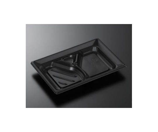 中央化学 弁当容器 CTみちる K23-16L BK 身 50枚入 31641 1袋(ご注文単位1袋)【直送品】