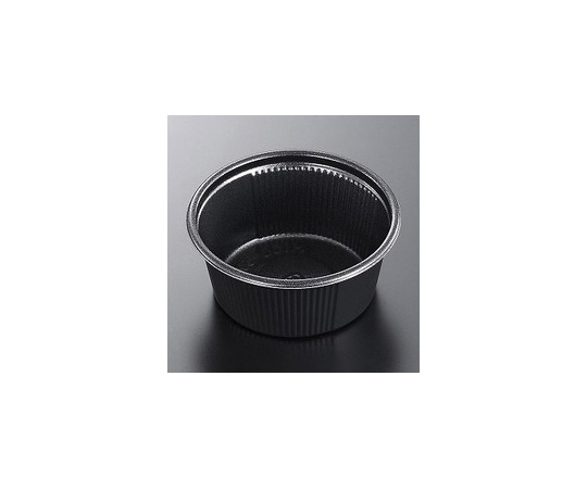 中央化学 惣菜容器 SDキャセロ M130-57 BK 身 50枚入 389106 1袋(ご注文単位1袋)【直送品】