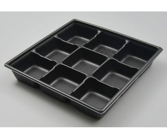 中央化学 惣菜容器 SDキャセロ 20-20 9S 本体 黒 惣菜 容器 50枚入 924308 1袋(ご注文単位1袋)【直送品】