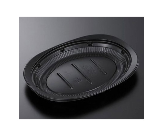 中央化学 惣菜容器 CT街デリ ランチD26 BK 身 50枚入 917039 1袋(ご注文単位1袋)【直送品】