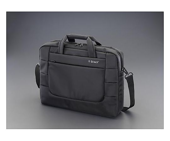エスコ 431x105x405mm ビジネスバッグ(ブラック) EA927BB-141 1個(ご注文単位1個)【直送品】