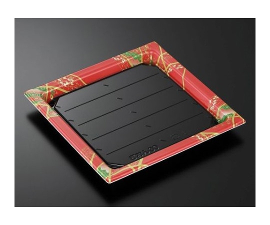 中央化学 寿司容器 祗園30 色絵R-BK 身 240枚 126995 1ケース(ご注文単位1ケース)【直送品】