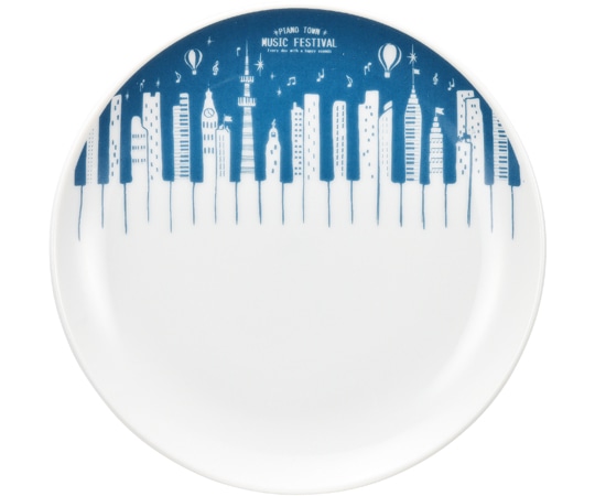 セトクラフト プレート(Piano Town) SCB-1035 1個（ご注文単位1個）【直送品】