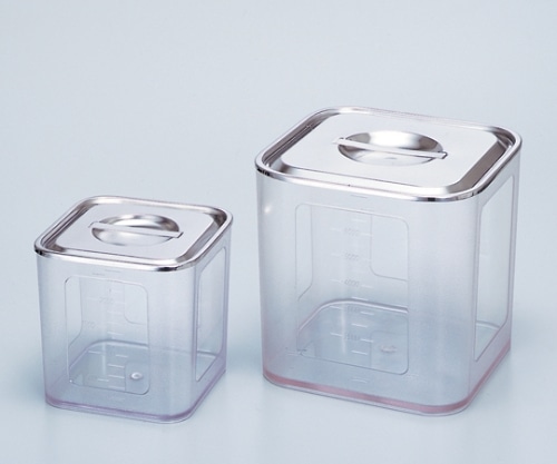 三宝産業（YUKIWA） ポリカーボネート 角型タンク 10型  1個（ご注文単位1個）【直送品】