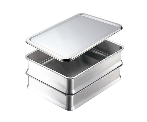 IKD（イケダ） 抗菌ステン積み重ねバット 6枚取 (1枚入り) 10184706 1個（ご注文単位1個）【直送品】