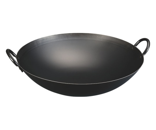 カンダ 神田鉄鍋/鉄プレス両手中華鍋 51cm  1個（ご注文単位1個）【直送品】