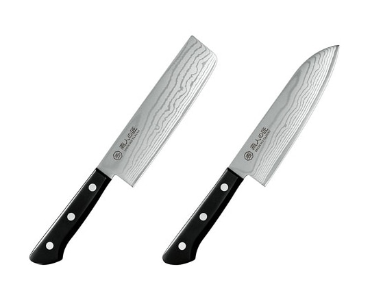 よこやま 燕人の匠 霞流し 三徳&菜切 ETK-3000 1個（ご注文単位1個）【直送品】