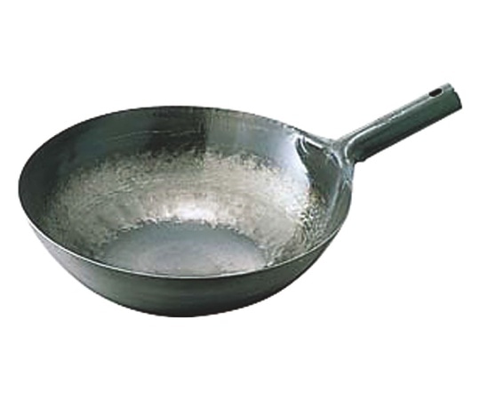 山田工業所 kan 鉄打出片手中華鍋 1.2mm 33cm  1個（ご注文単位1個）【直送品】