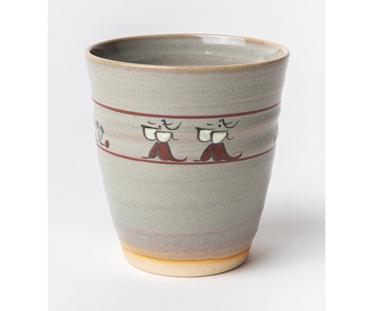 スケーター フリーカップ(赤膚焼) 鴻月 KONCO1 1個（ご注文単位1個）【直送品】