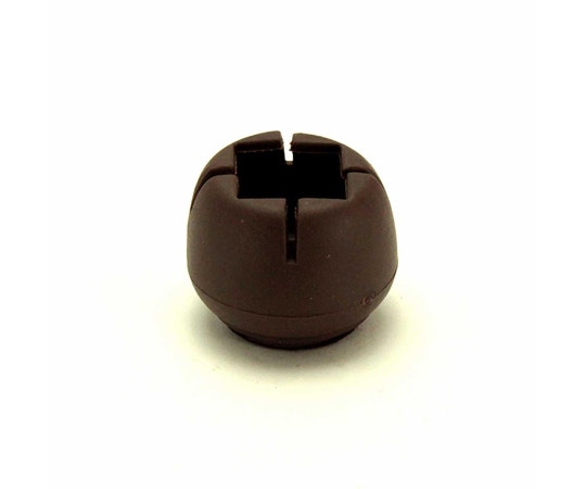 和気産業 ワイドフェルトキャップ 角脚用 16-24mm 濃茶 4個入 GK-811 1袋(ご注文単位1袋)【直送品】