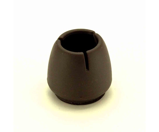 和気産業 ワイドフェルトキャップ 丸脚用 21-32mm 濃茶 BC-712 1個(ご注文単位1個)【直送品】