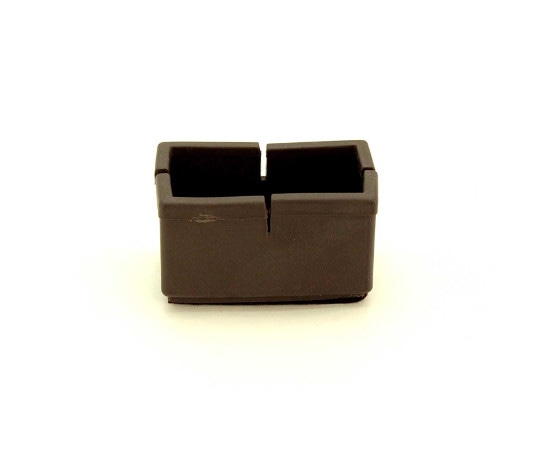 和気産業 ワイドフェルトキャップ 長角脚用 24-30mm×50-55mm 濃茶 4個入 GK-815 1袋(ご注文単位1袋)【直送品】