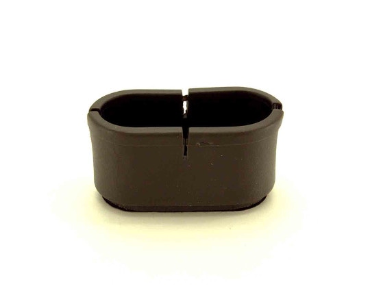 和気産業 ワイドフェルトキャップ 長丸脚用 22-28mm×55-60mm 濃茶 4個入 GK-715 1袋(ご注文単位1袋)【直送品】