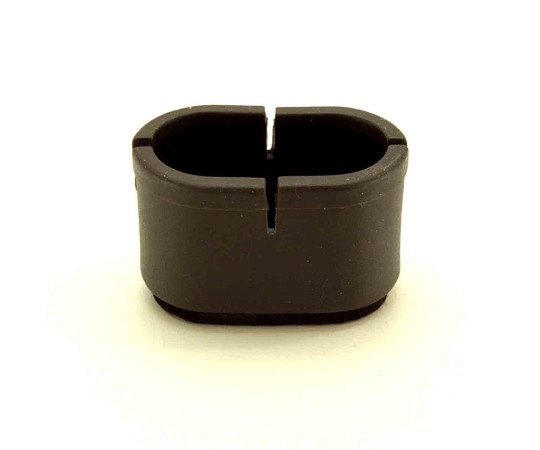 和気産業 ワイドフェルトキャップ 長丸脚用 濃茶 Sサイズ BC-714 1個(ご注文単位1個)【直送品】