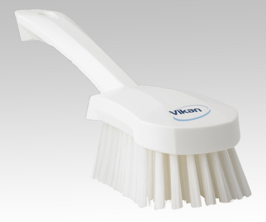 Vikan ロングハンドルブラシ ハードタイプ 白 4186 1個（ご注文単位1個）【直送品】