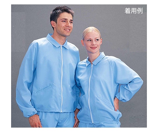 MCC(MaxClean) クリーンゾーンウエア ブルー 3Lサイズ P6500/B_3L 1個 (ご注文単位1個)【直送品】