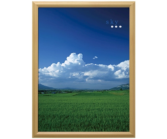 万丈 V ポスター額 A1判 ナチュラル VPF-A1NL 1個(ご注文単位1個)【直送品】
