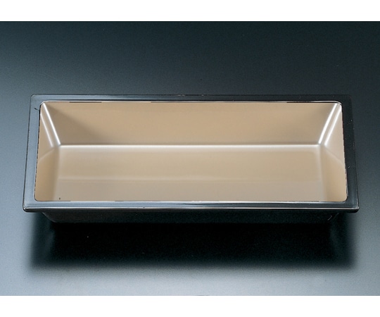 福井クラフト 長手角鉢 銀 24024550 1個（ご注文単位1個）【直送品】