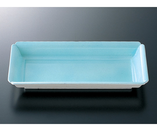 福井クラフト 長手彩り皿 青磁(裏白塗) 51300290 1個（ご注文単位1個）【直送品】