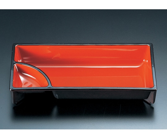 福井クラフト 長手刺身鉢 内朱天黒 22060630 1個（ご注文単位1個）【直送品】