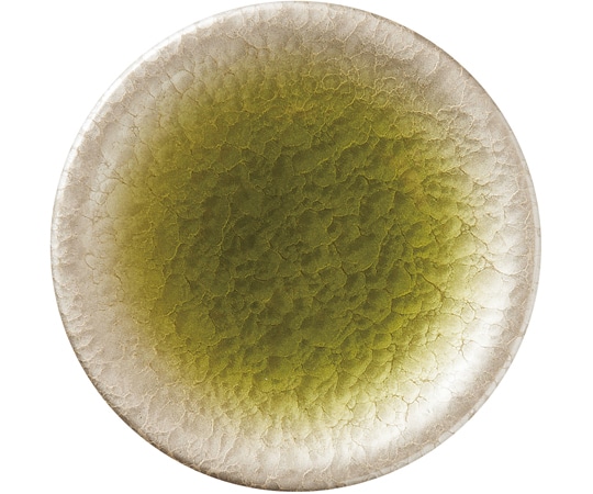 福井クラフト A150寿司皿 アクア 織部色 74011990 1個（ご注文単位1個）【直送品】